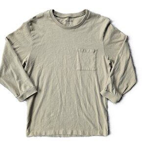 Madewell Men's Medium Vintage Long Sleeve Pocket Tee Preowned